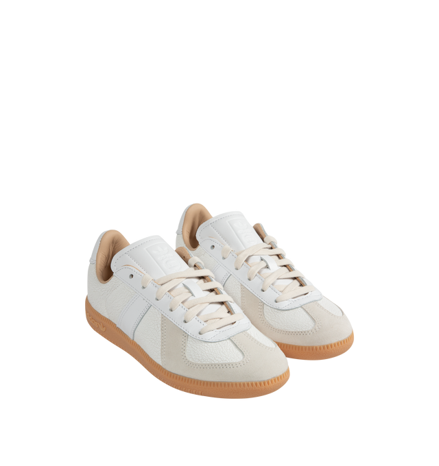 Image 2 of 5 - WHITE - ADIDAS BW Army Sneakers featuring regular fit, lace closure, leather upper, leather lining and rubber outsole.