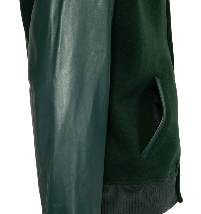 WOOL FELT BOMBER (MENS)