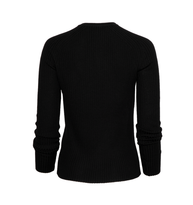 RIBBED MERINO TOP