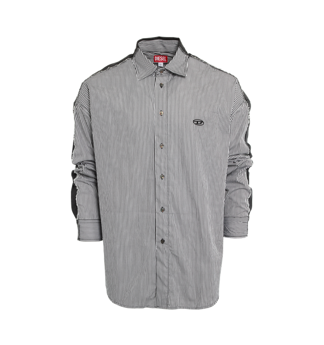 S-WARH-STRIPE SHIRT (MENS)