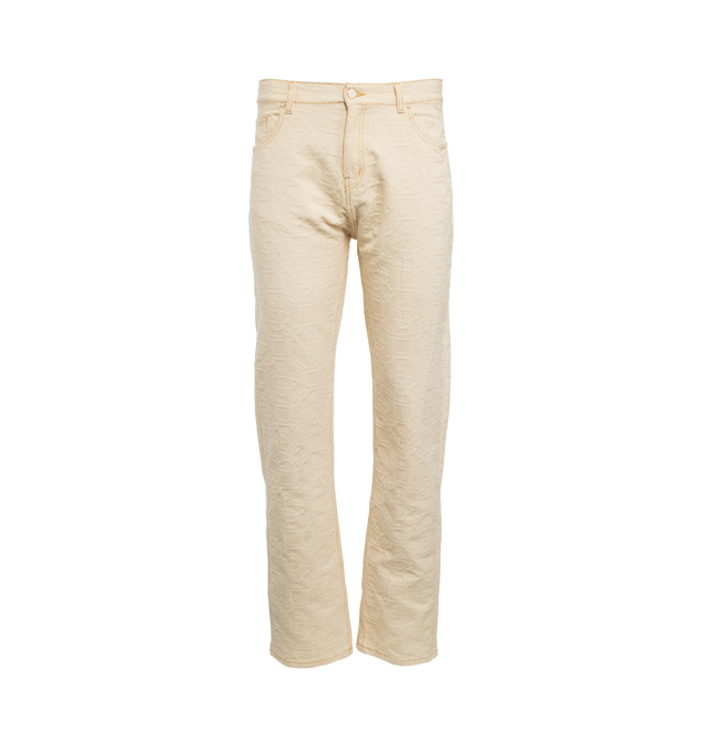 MONOGRAM STRAIGHT LEG JEANS (MENS)