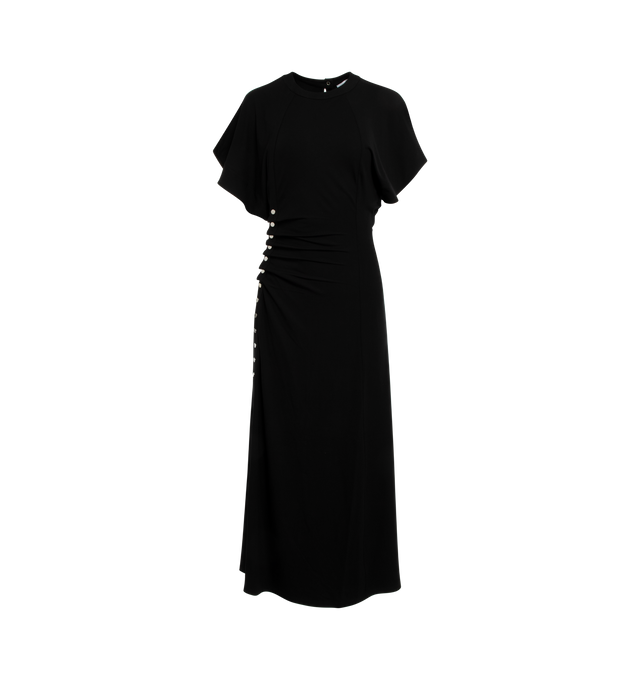 DRAPED MAXI DRESS