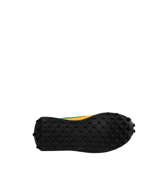 Image 4 of 5 - ORANGE - NIKE LD-1000 Sneaker featuring an upper that combines leather and textiles for a durable, breathable fit, waffle outsole provides durable traction, foam midsole and rubber outsole.