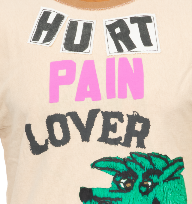 HURT LOVER REVERSIBLE T-SHIRT (UNISEX)