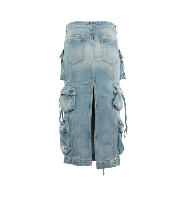 MIDI DENIM SKIRT (WOMENS)