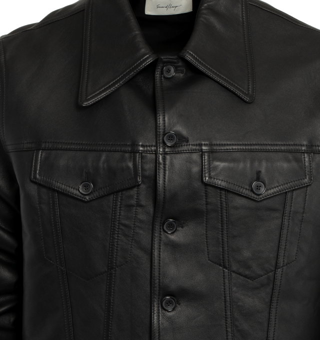 LEATHER TRUCKER (MENS)