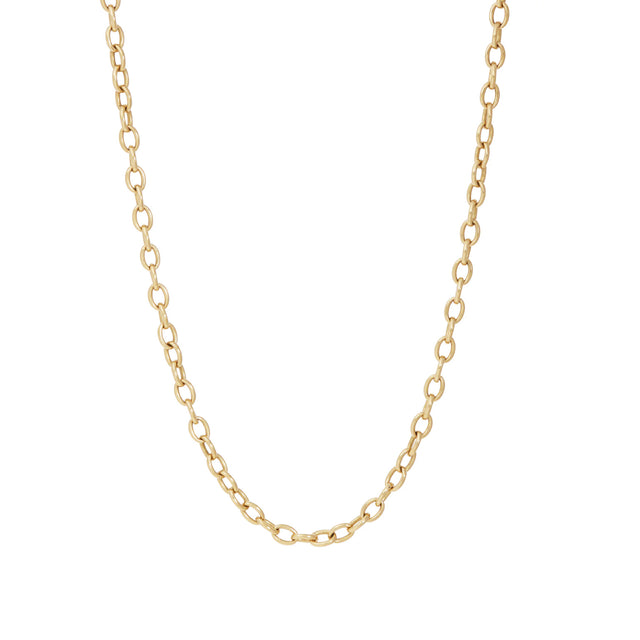 Image 1 of 1 - GOLD - SIDNEY GARBER Favorite Chain Necklace featuring 18k yellow gold and 22 inches.