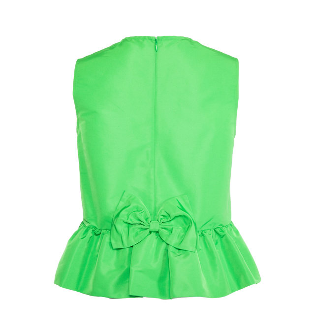 SLEEVELESS PEPLUM TOP