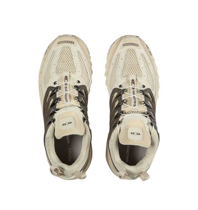 Image 5 of 5 - NEUTRAL - SALOMON Acs Pro Desert Sneaker featuring Quicklace lacing system, textile and synthetic upper, textile lining and rubber sole. 