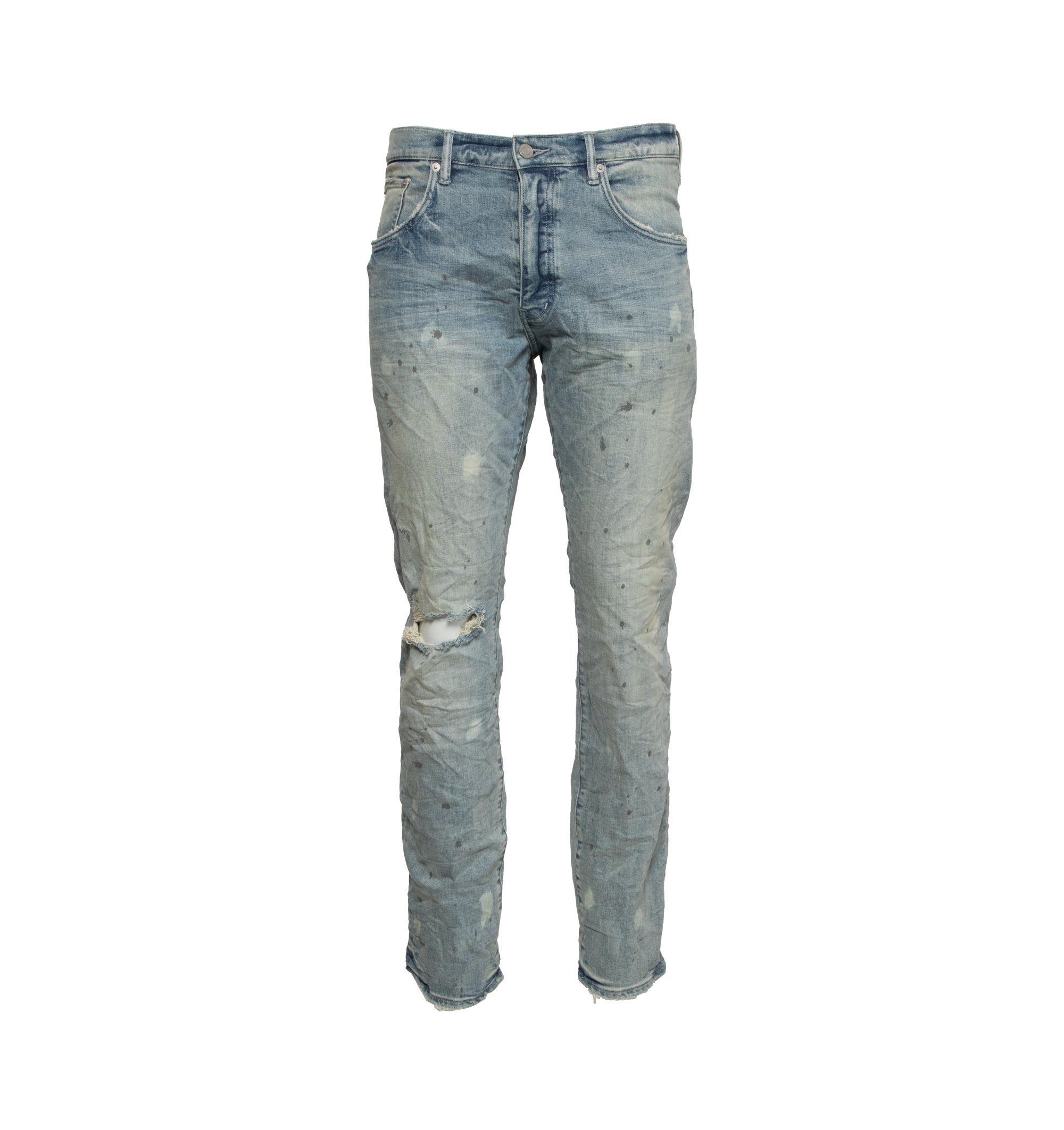 LIGHT INDIGO ACID BLEACH JEANS (MENS) HIRSHLEIFERS