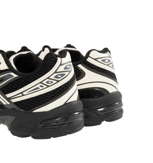 Image 3 of 5 - BLACK - Asics GEL-1130 Sportstyle Retro Sneaker featuring late 2000s runner aesthetic reimagined with overlays and breathable mesh underlays, GEL technology cushioning for excellent shock absorption.