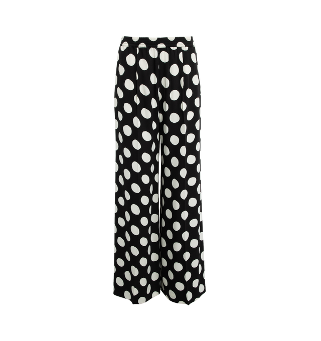POLKA DOT WIDE LEG TROUSERS (WOMENS)