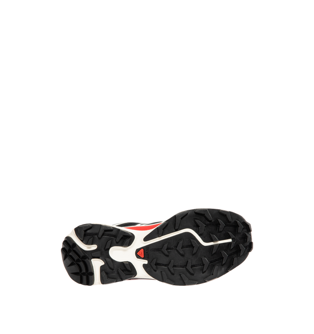 Image 4 of 5 - BLACK - SALOMON XT-6 GTX Sneaker featuring synthetic upper, GORE-TEX Waterproof, Quicklace System, textile lining and rubber outsole.