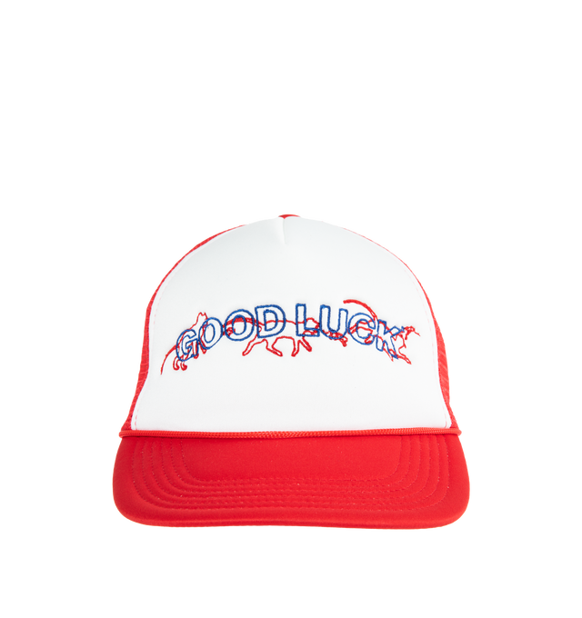 GOOD LUCK TRUCKER HAT