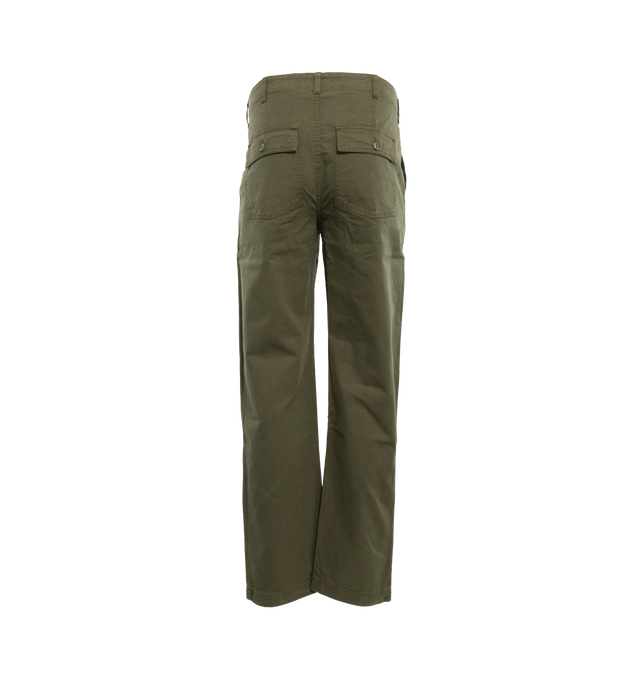 PLEATED FATIGUE PANTS