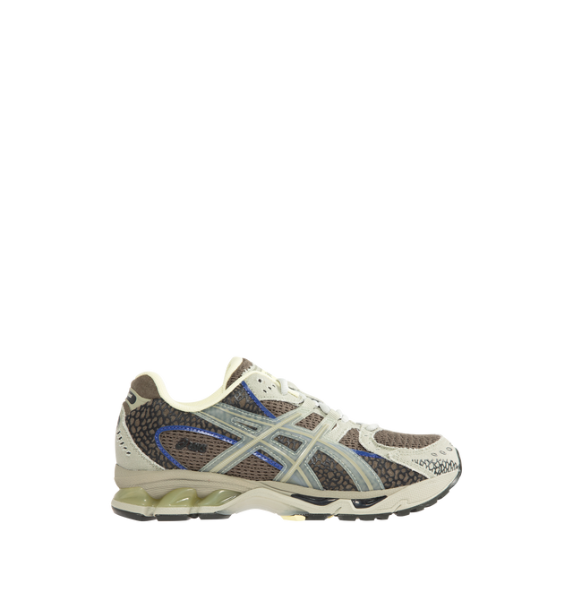 Image 1 of 5 - MULTI - ASICS Gel Nimbus 10.1 Sneaker featuring mesh and textile upper with rubber sole, lace-up front, padded mesh tongue with logo detail and padded low-cut collar.