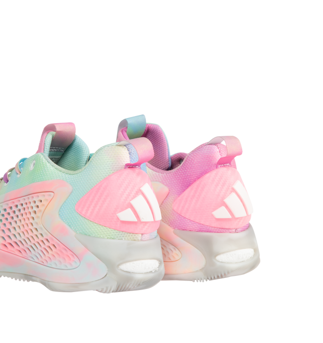 Image 3 of 5 - PINK - ADIDAS Anthony Edwards 1 Low Shoes featuring regular fit, BOOST midsole, lightstrike cushioning and herringbone outsole.