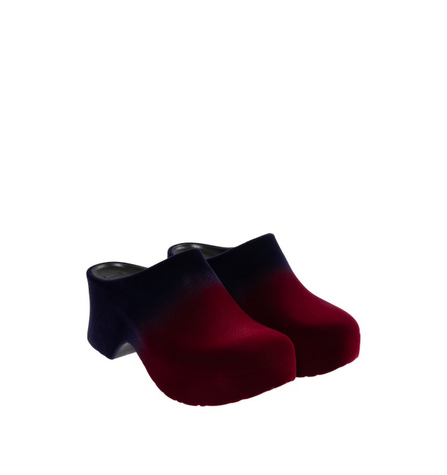 TERRA FOAM FLOCKED RUBBER CLOG (WOMENS)