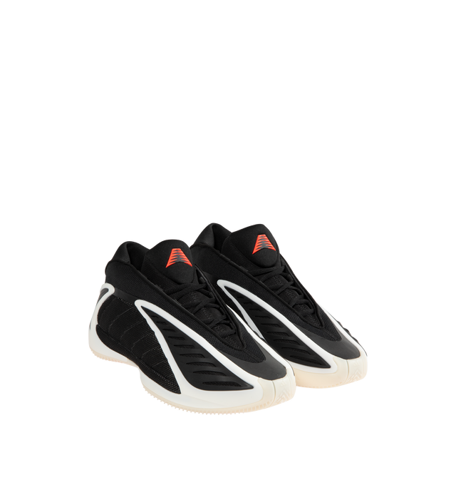 Image 2 of 5 - BLACK - ADIDAS Anthony Edwards 2 Sneaker featuring regular fit, lace closure, synthetic and textile upper, BOOST and Lightstrike, rubber outsole and textile lining.