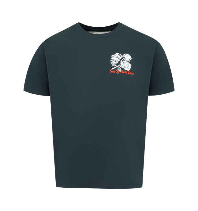 Image 1 of 2 - BLACK - ONE OF THESE DAYS Sweet Jane T-Shirt featuring crewneck, short sleeves and graphic on front and back. 100% cotton.