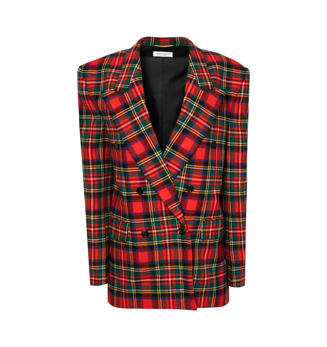 OVERSIZED TARTAN JACKET (WOMENS)