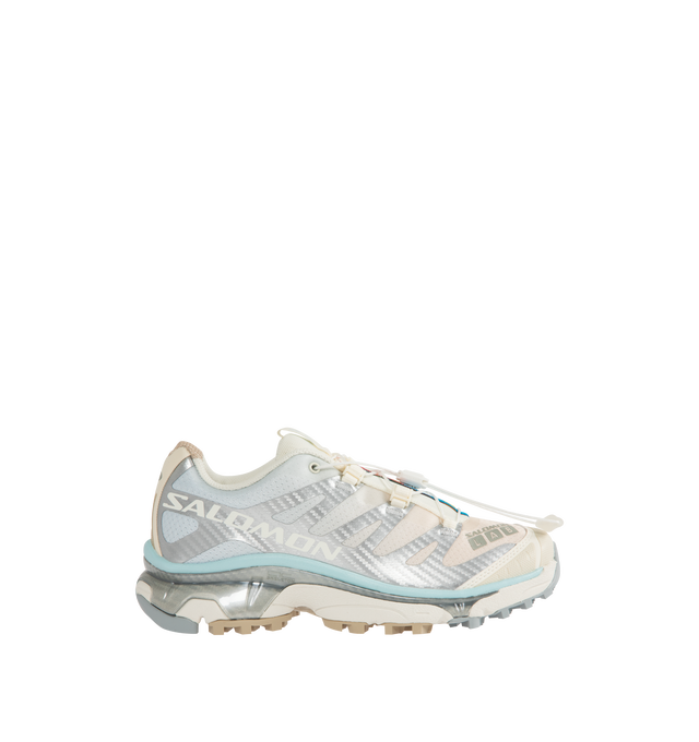 Image 1 of 5 - WHITE - SALOMON XT-4 OG Sneaker featuring mesh and textile upper with Contragrip rubber sole, Quicklace system, Contragrip sole for all-terrain performance, waterproof, one pull-tightening and Removable OrthoLite insole.