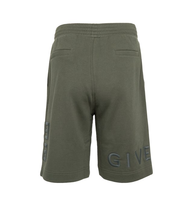 BOXING FIT EMBROIDERED SHORTS (MENS)