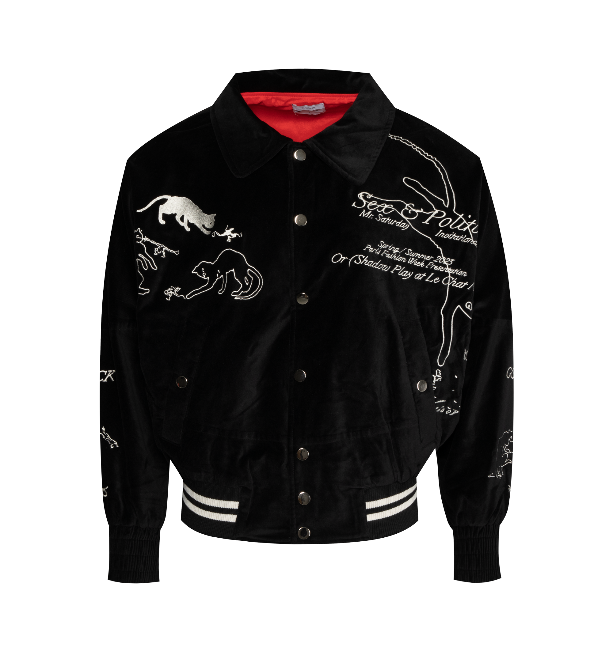 Roots Gallery and Gift Shop Leather Varsity Jacket L