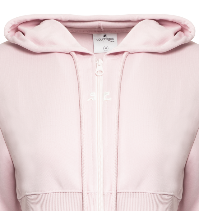 TRACKSUIT INTERLOCK CROPPED JACKET (WOMENS)