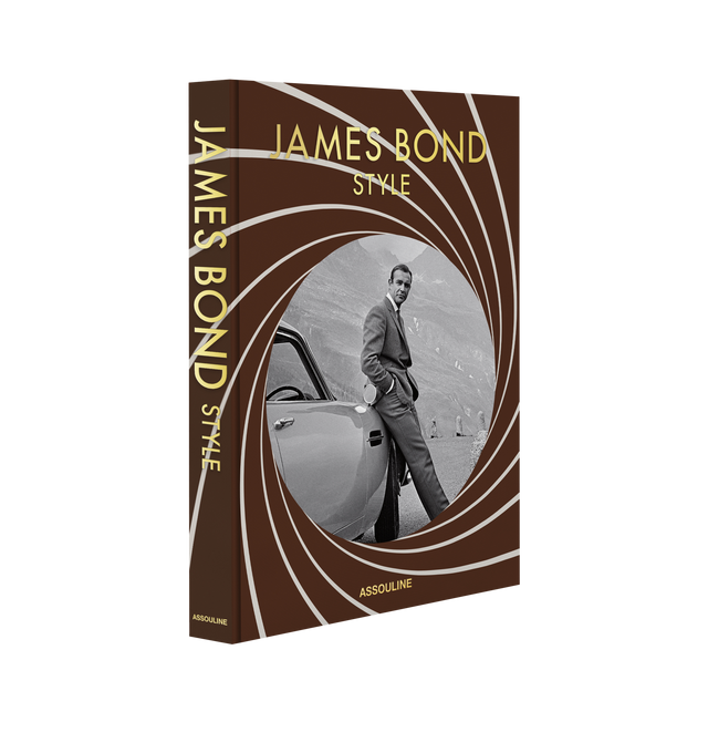 Image 1 of 4 - BROWN - Assouline Books James Bond Style by Lindy Hemming, Linen hardcover book with 336 pages featuring over 200 illustrations. Language: English. Dimensions: W 10 x L 13 x D 1.5. Explore iconic fashion from all 25 Bond films, highlighting not only 007's legendary looks but also those of his foes, love interests, and colleagues with this book. With insights from Academy Award-winning costume designer Lindy Hemming and contributions from top designers like Tom Ford and Donatella Versace, it c