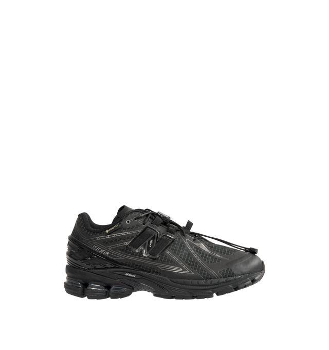 Image 1 of 5 - BLACK - NEW BALANCE 1906X GTX Sneaker featuring pigskin leather and mesh upper, ABZORB midsole, ABZORB SBS heel cushioning, N-ergy outsole and stability Web outsole technology.