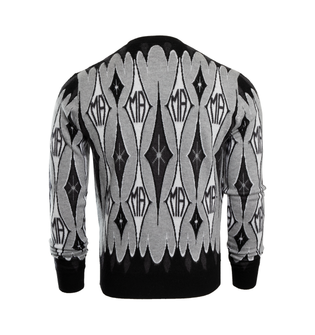 ARGYLE JACQUARD CREW (MENS)