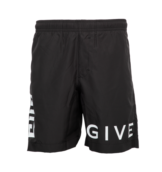 4G NYLON LONG SWIM SHORTS (MENS)