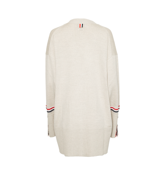 EXAGGERATED V NECK CARDIGAN (WOMENS)
