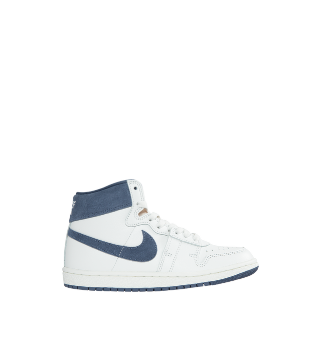 Image 1 of 5 - WHITE - NIKE JORDAN AIR SHIP features Nike Air technology that absorbs impact for cushioning with every step, genuine leather upper is durable and breaks in easily as well as a rubber outsole that provides ample traction. 