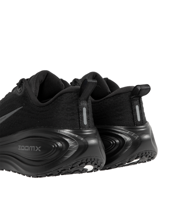Image 3 of 5 - BLACK - NIKE Vomero Plus Sneaker featuring ultra-responsive ZoomX foam midsole, engineered mesh upper, high-abrasion rubber outsole and reflective details.