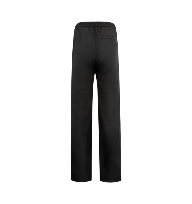 Image 2 of 3 - BLACK - AMIRI Sport Track Pant featuring drawstring closure, 3-pocket styling, embroidered details and lightweight ripstop fabric. 100% polyester. Made in Italy.