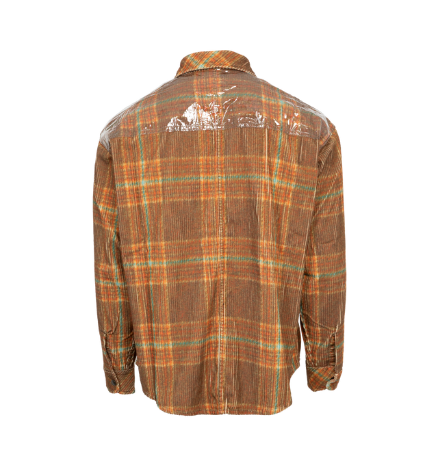 CORDUROY PRINTED OVERSHIRT (UNISEX)
