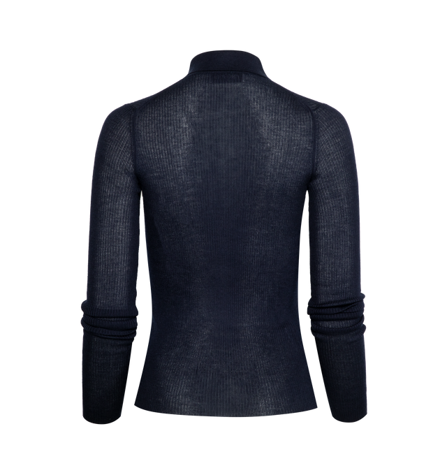 CASHMERE AND SILK KNIT POLO
