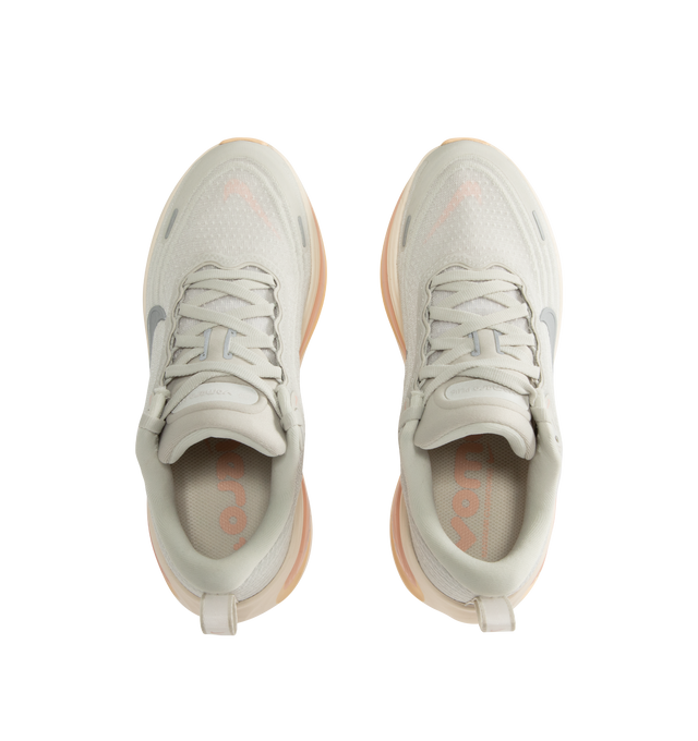 Image 5 of 5 - NEUTRAL - NIKE Vomero Plus Sneaker featuring mesh upper, ZoomX foam midsole, high abrasion rubber outsole, webbed lace loops and reflective details.