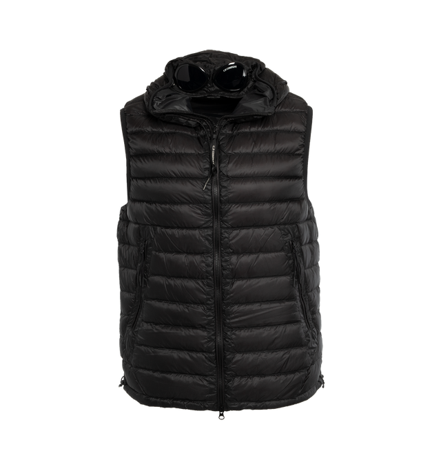 D.D. SHELL GOGGLE DOWN VEST (MENS)