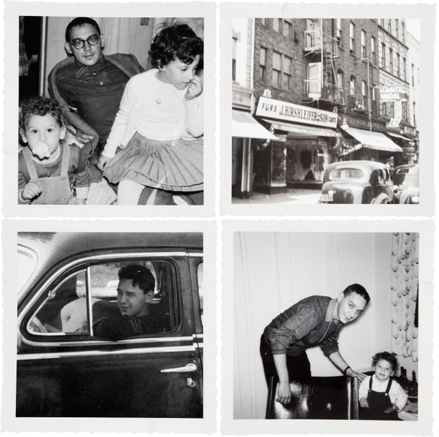 Black and white Hirshleifer family photos