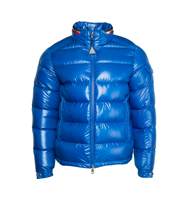 Blue moncler gilet hot sale mens