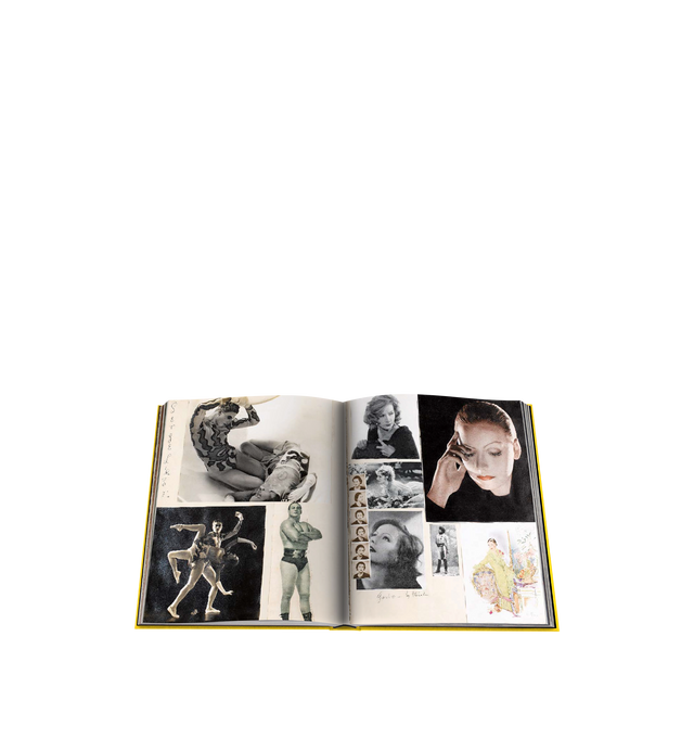 Image 5 of 7 - MULTI - Assouline Cecil Beaton: The Art of the Scrapbook is a luxury coffee table book that celebrates the extraordinary life and creative vision of one of the twentieth century's most influential photographers through previously unpublished scrapbook pages, archival imagery, and personal memorabilia. Curated by James Danziger, this designer hardcover book offers a rare glimpse into Cecil Beaton's artistic process, showcasing his iconic photographs, magazine clippings, sketches, and visual in 