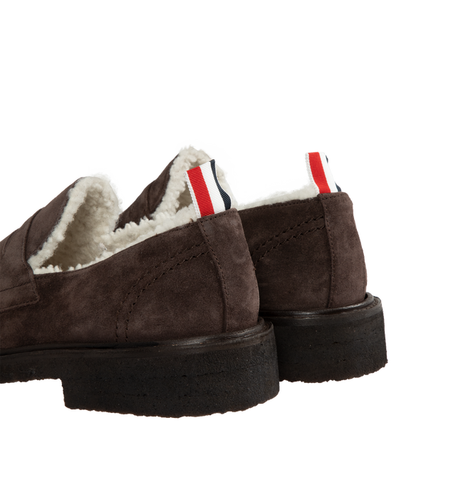 SHEARLING LINING PENNY LOAFER MENS