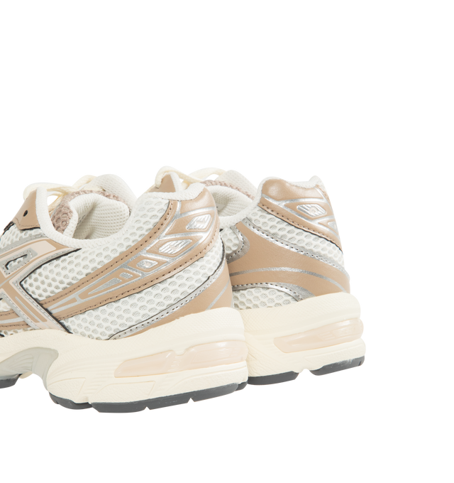 Image 3 of 5 - WHITE - Asics GEL-1130 Sportstyle Retro Sneaker featuring late 2000s runner aesthetic reimagined with overlays and breathable mesh underlays, GEL technology cushioning for excellent shock absorption. 