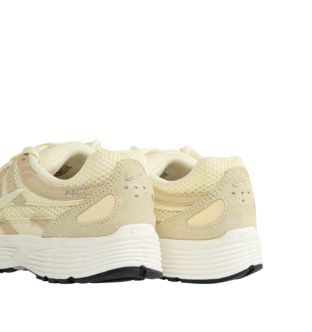 Image 3 of 5 - NEUTRAL - NIKE P-6000 SE featuring airy mesh upper has textile and synthetic overlays for added structure, cushioned insole and rubber outsole that provides durable traction. 