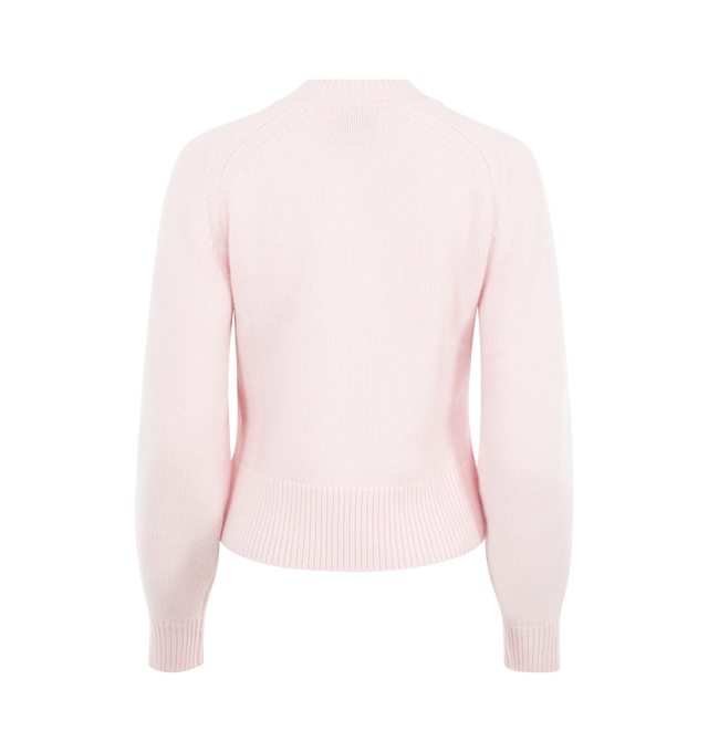 Image 2 of 2 - PINK - Isabel Marant Cashmere Wool sweater with long sleeves and round neck. 70% merinos wool, 30% cashmere. 