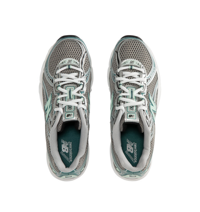 Image 5 of 5 - SILVER - NEW BALANCE U740V2 Sneaker featuring ABZORB midsole, molded TPU 'N' logo, reflective accents, mesh underlays, synthetic overlays and rubber outsole. 