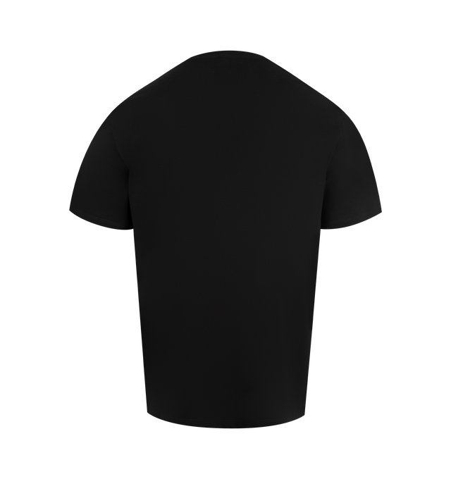 Image 2 of 2 - BLACK - LOEWE Relaxed Fit T-shirt in cotton featuring crew neck, ribbed collar, logo placed on the chest and relaxed fit. Cotton. 